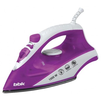 Утюг BBK ISE-1802 White/Purple