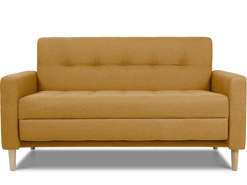 Диван прямой Нумо-Мини 120 Textile Yellow