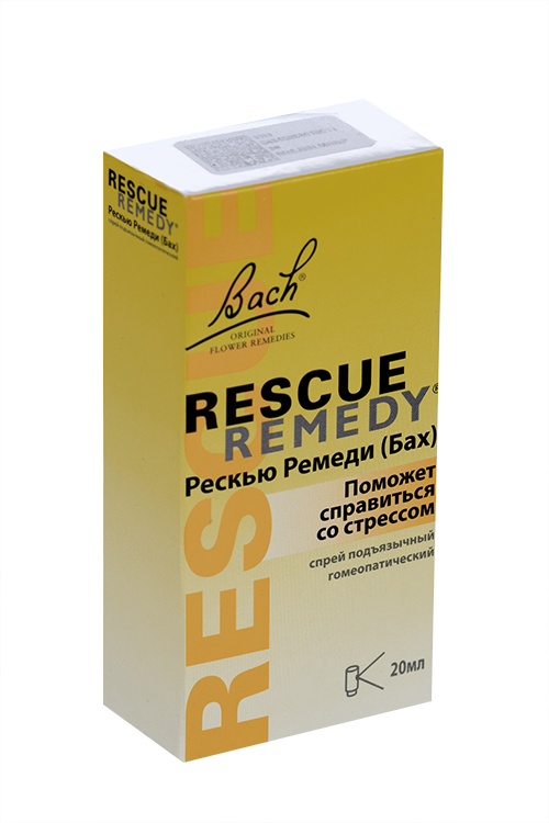 Рескью Ремеди (Бах), 20 мл, спрей подъязычный гомеопатический