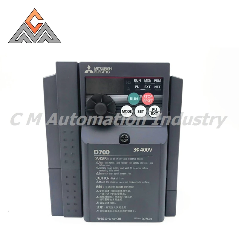 Original New PLC Inverter FR-D740-0.4K FR-D740-0.75K FR-D740-1.5K FR-D740-2.2K FR-D740-3.7K FR-D740-5.5K FR-D740-7.5K