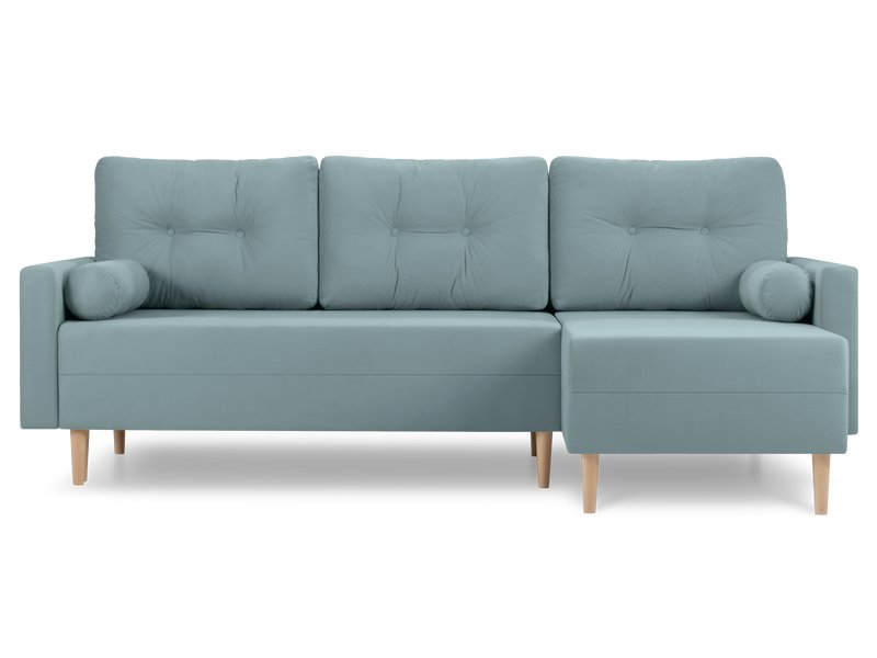 Диван угловой Нумо Velvet Mint