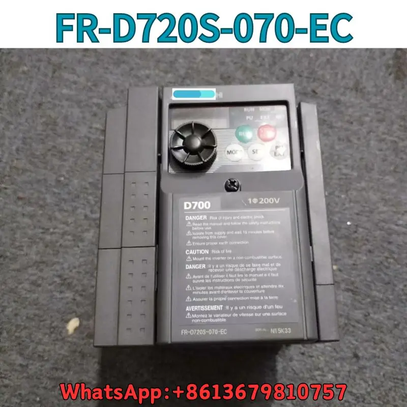 Used Frequency converter FR-D720S-070-EC test OK Fast Shipping