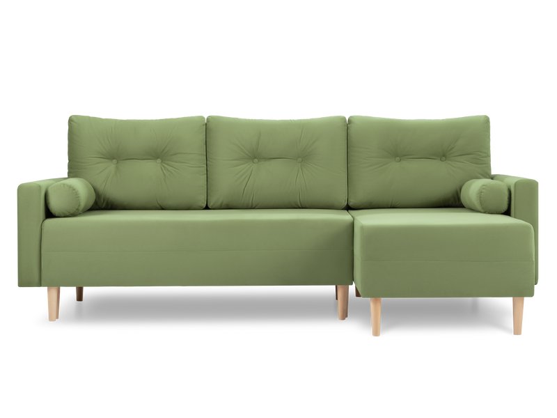 Диван угловой Нумо Velvet Olive