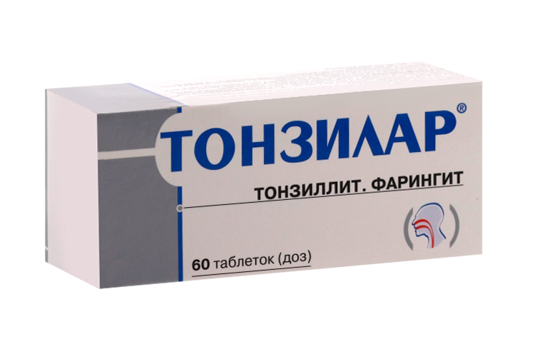 Тонзилар, 60 шт, таблетки подъязычные гомеопатические
