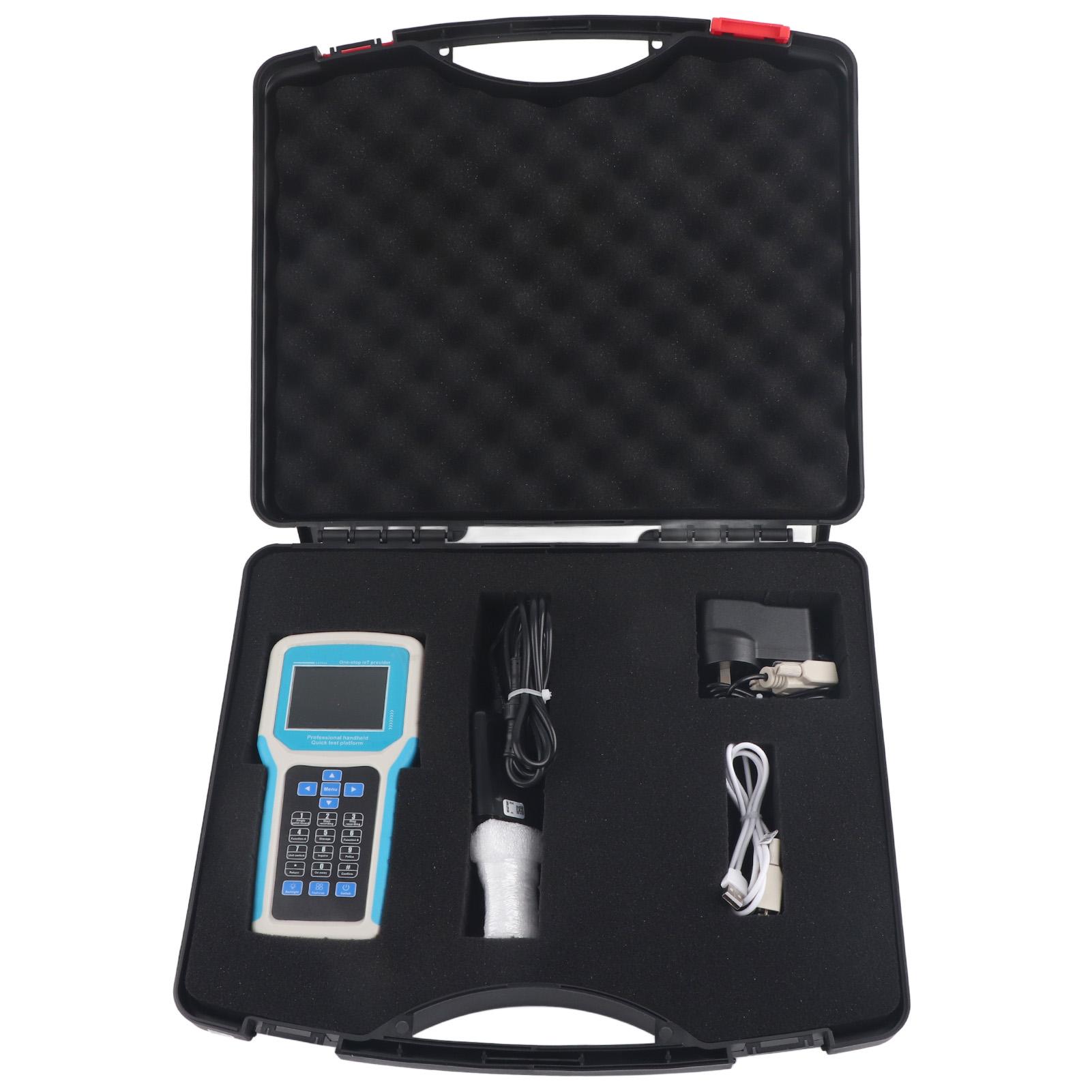 EC Tester EC Meter Intelligent Soil Tester Temperature Humidity EC Nitrogen Phosphorus Potassium Meter English Version