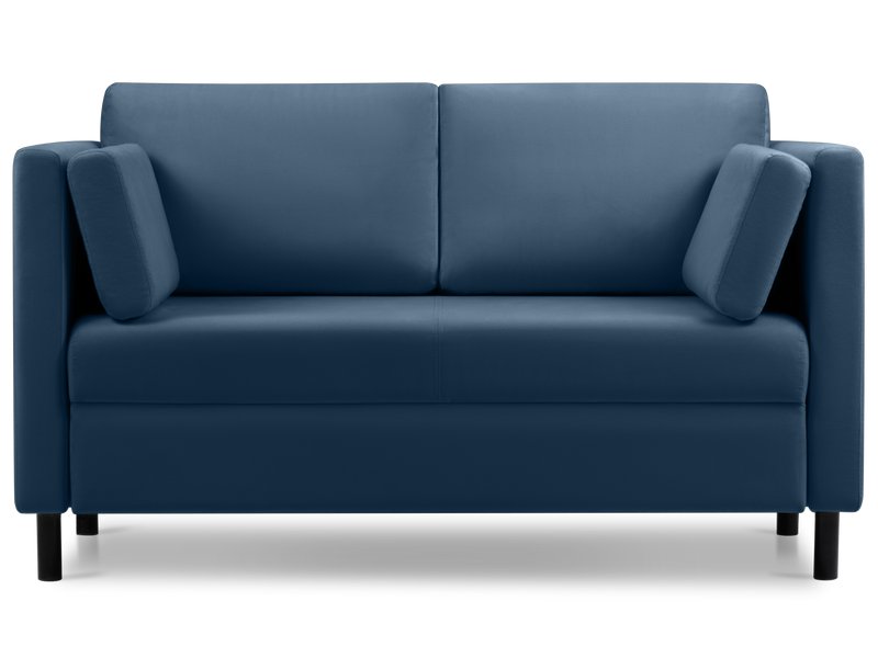 Диван прямой Кела Мини Velvet Navy Blue