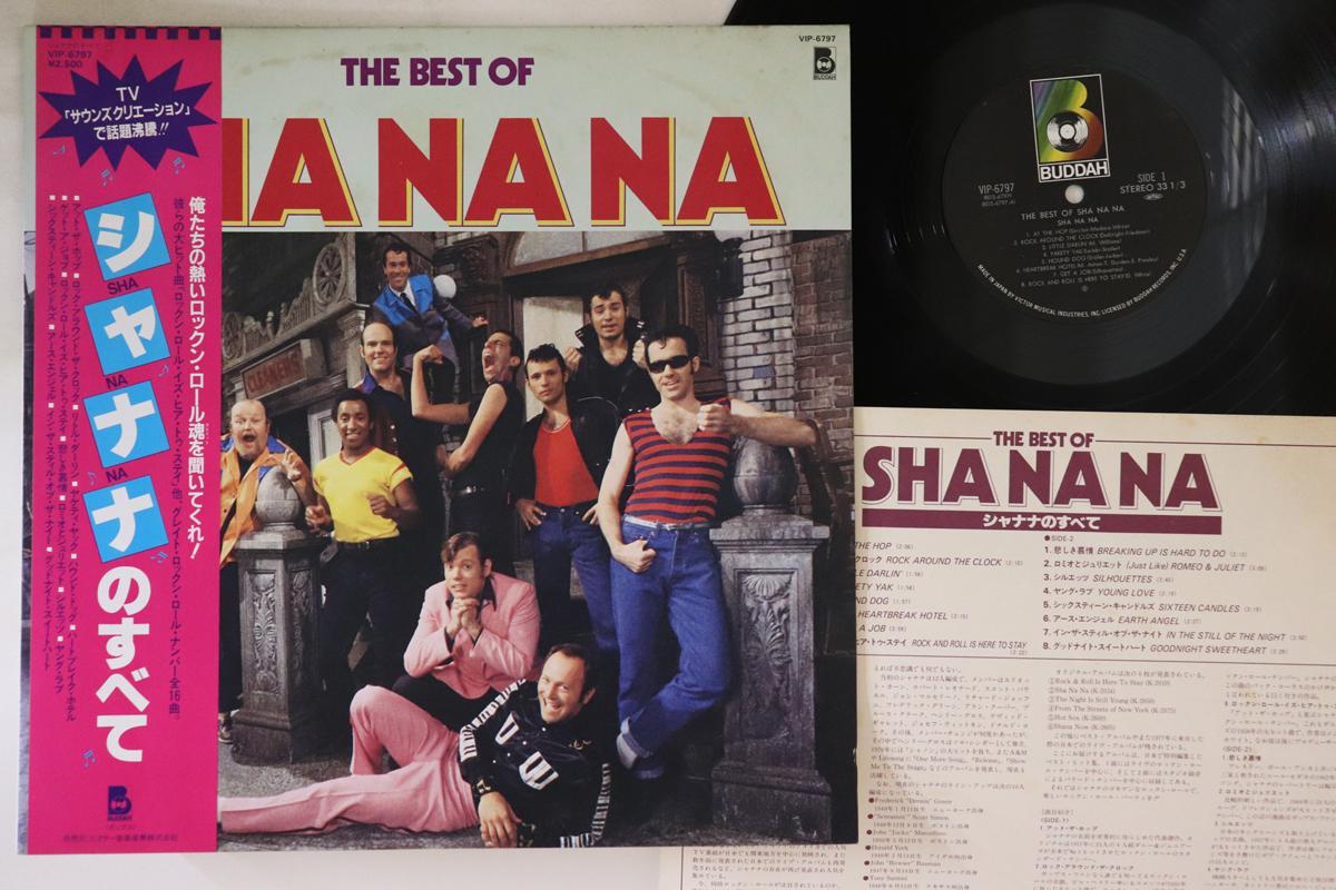 LP Пластинка SHA NA NA - Best Of Sha Na Na VIP6797 BUDDAH 1981 Япония Оби Рок