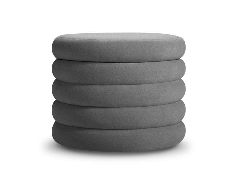 Пуф Поул Bucle Grafit