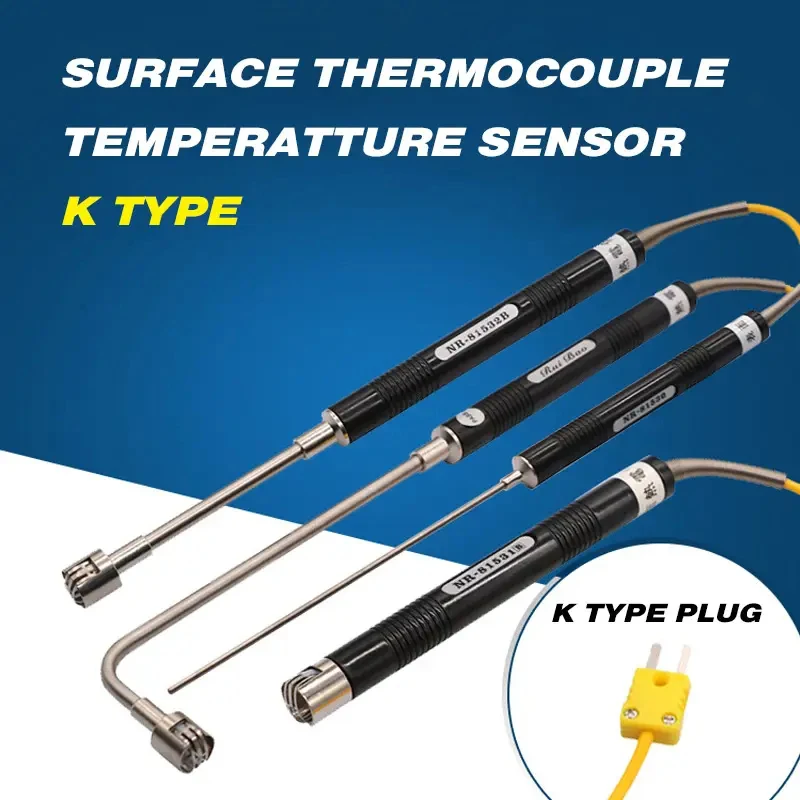 Handheld Temperature Sensor Type K Surface Thermocouple -50~500°C NR-81530 NR-81539 NR-81531 NR-81532 NR-81533 NR-81535B Sensor