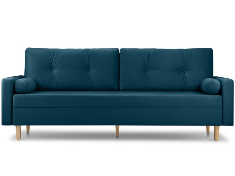 Диван прямой Нумо Velvet Navy Blue